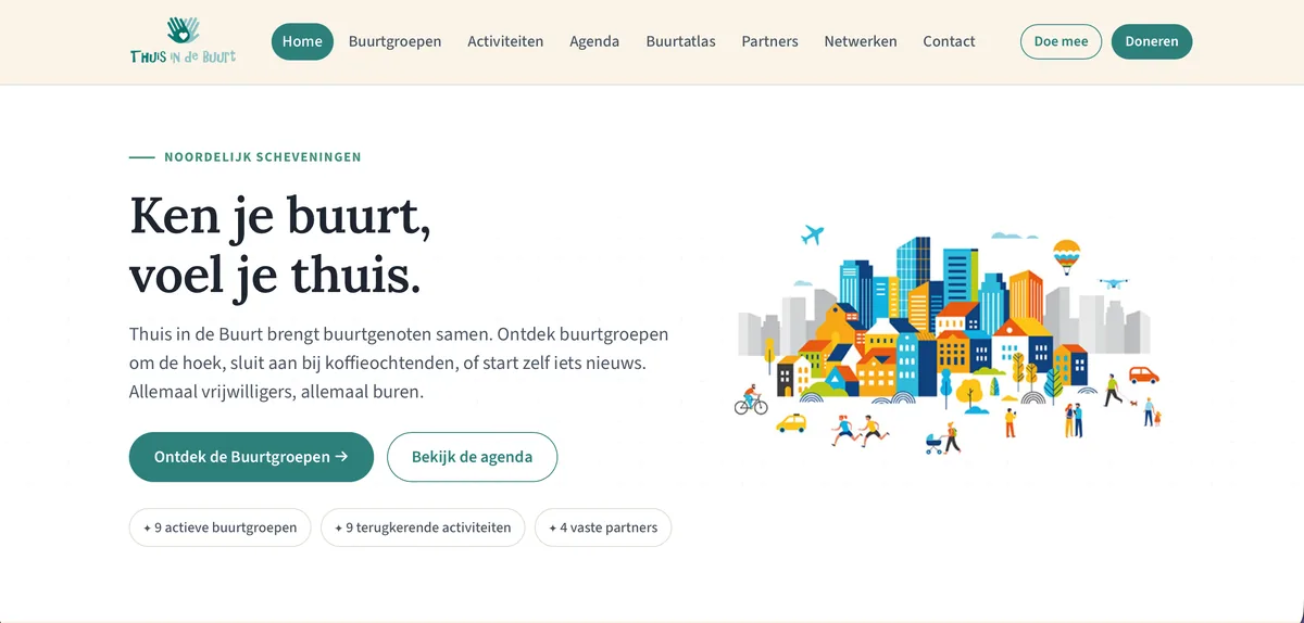 Screenshot Thuis in de Buurt